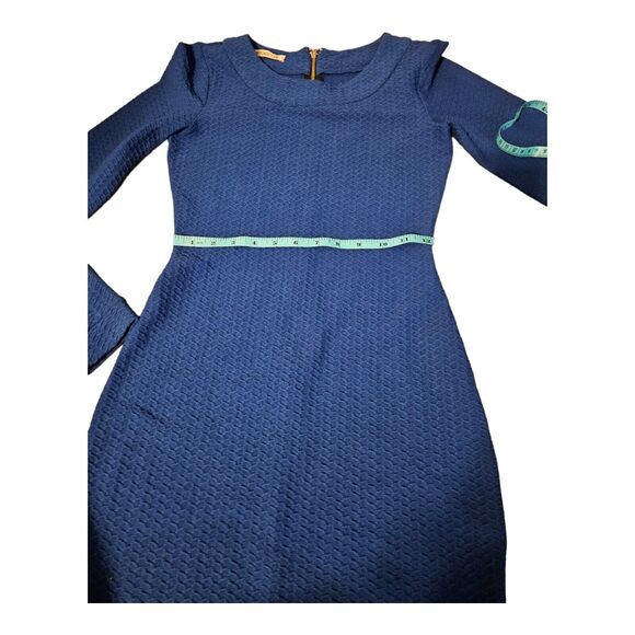 Arden B. Small Blue Long Sleeve Mini Dress - Picture 5 of 7